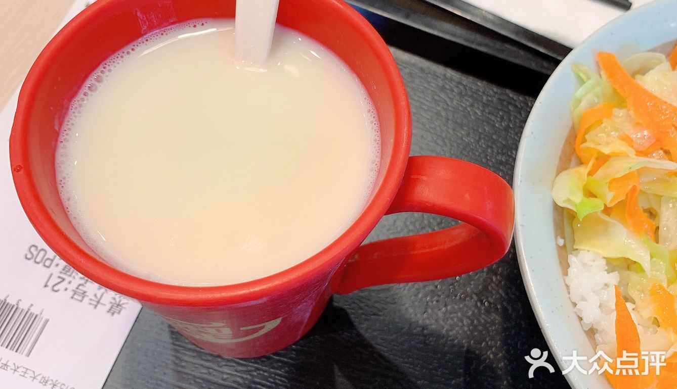 很多年就开始在吃的永和大王，豆浆味道很赞