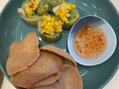 香芒米纸大虾卷-蕉叶·广州明星泰国菜(黑金冠保利广场店)