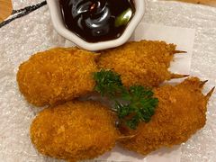 吉列黄金酥香蟹钳-桃太郎创作料理(大坪店)