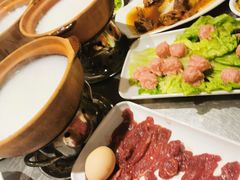 -渔顺生·顺德鱼生·粥底火锅·桑拿鸡(渔人码头店)