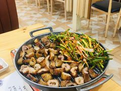 烤大肠-24 新村雪浓汤(长白山烤肉店)