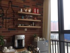 店内环境优美舒适干净整洁的咖啡茶台！-A380视光·蔡司眼镜店(锦艺城店)