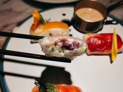 漫步花开彩虹卷-蜜桃花开·中西融合菜E&W(南长街店)