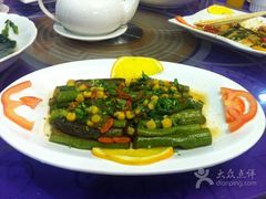 粟米蒸秋茄---26蚊/例-佛有缘素食馆·荔湾老字号(陈家祠首店)