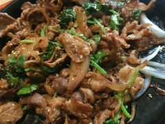 葱爆羊肉-关东小磨东北菜(上海长风大悦城店)
