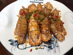 -东来菜馆•手抓海鲜家常菜•海鲜锅贴(鸽子窝店)