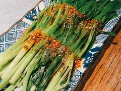 烤韭菜-探鱼·鲜青椒爽麻烤鱼(增城东汇城店)