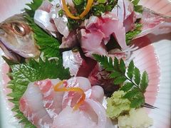 日本长崎竹夹鱼刺身-彩汐 日式海鲜&烧鸟居酒屋