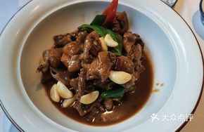 Stewed Free-range Rooster