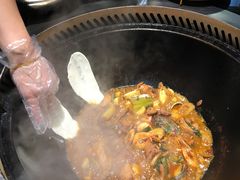 鲜虾鲍鱼鸡-锅来乐地锅鸡(安亭店)