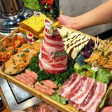 郑州惊现圣诞主题烤肉❗太有氛围啦❗