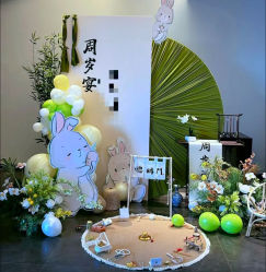 -九州派对生日布置宝宝宴·气球装饰.活动策划·求婚·百天宴满月宴周岁宴订婚宴寿宴婚房