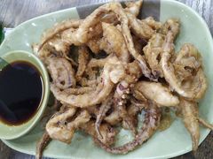 椒盐鱿鱼须-贞姨美食·老字号海鲜大排档