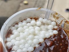 桂花赤豆糊圆子-潘玉麟糖粥