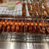 吃完饭两个人的脸都红扑扑的