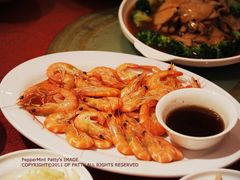 白灼海中虾2-丁山花园酒店-明园餐厅