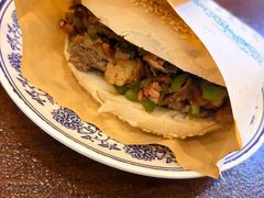 夹肉烧饼-老三羊汤【北兴隆街店】