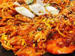 铁板五花肉八爪鱼-几之上韩国小食