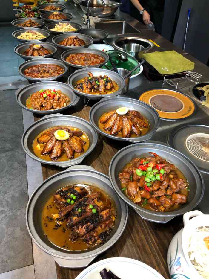 杨记味府(临平店)-"抽中霸王餐去的,第一次没预约上(说一天只.