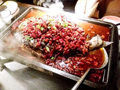 -探鱼·鲜青椒爽麻烤鱼(广州花都来又来店)