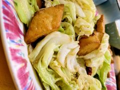 包包菜炒馕饼-新疆巴州金丝特餐厅(大钟寺店)