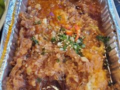 锡纸鸡蛋-火枪手串吧·鹤岗小串涮肚(亦庄店)
