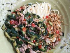 黄瓜皮炒牛肉-刘氏三和面馆