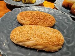蟹壳黄（苏州名片必点菜）-鑫震源·苏式大虾生煎(山塘街店)