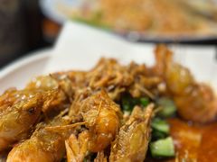 芥末罗氏虾-昌隆•家家鹅乡•海南菜老字号(琼海店)