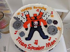 -咖咖熊蛋糕定制·英国蓝风车动物性淡奶油