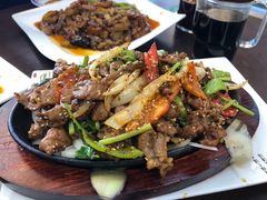 铁板羊肉-老马家拉面(碧水花园东南)