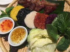 壮乡糯米五色饭-桂小厨广西菜(水晶城店)