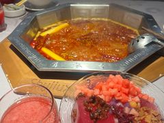 玫瑰冰粉-蜀九香火锅(九眼桥店)