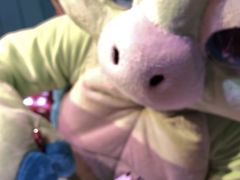 -小镇影院迪士尼小熊Duffy与他的朋友合影地