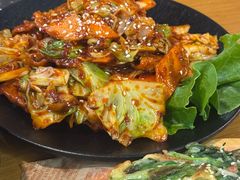 韩式炒五花肉제육볶음-海云台韩式汤饭·13年匠心韩料(南山店)