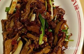 Dried Flower Cabbage with Pork Belly