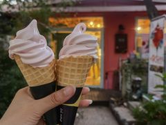 脱脂奶低糖蜜桃乌龙冰淇淋-风车面包