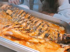 黄金酸辣烤鱼-鱼酷活鱼烤鱼(南京水游城店)