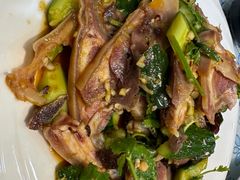 黄瓜拌羊脸-回香楼大连新派清真菜