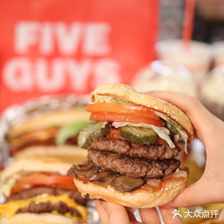 刘嘉玲推荐的这家🍔Five Guys你吃过吗