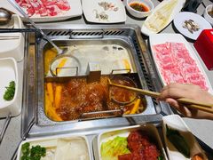 牛油麻辣锅底-海底捞火锅(南山京基百纳店)