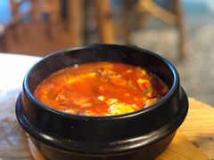 海鲜嫩豆腐汤-姜虎东白丁烤肉(苏州中心店)