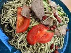 芝麻酱牛肉花生冷面-韩海丽特色美食(秀州路店)