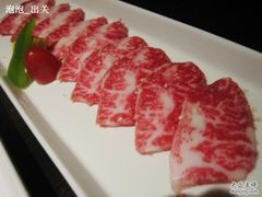 大吟酿牛肩肉-金柚子韩国烤肉(威宁路店)