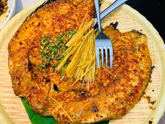 傣味香茅草烤罗非鱼-云海肴云南菜(曲江大悦城店)