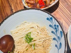 爆炒腰花面-贡梅老面馆·蟹粉面·无锡特色小吃(南长街主推店)