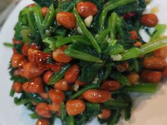 果仁菠菜-玫瑰红烤羊排(北新桥三条店)