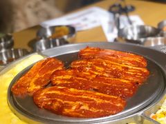 辣椒酱五花肉-姜虎东白丁烤肉(恒隆广场店)