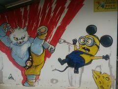 -槟城街头艺术街区