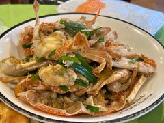 姜葱炒花蟹-盛港湾海鲜食府(黄沙店)
